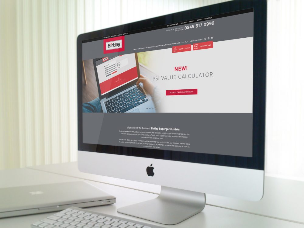 BIRTLEY LINTELS UNVEILS ONLINE PSI CALCULATOR TOOL